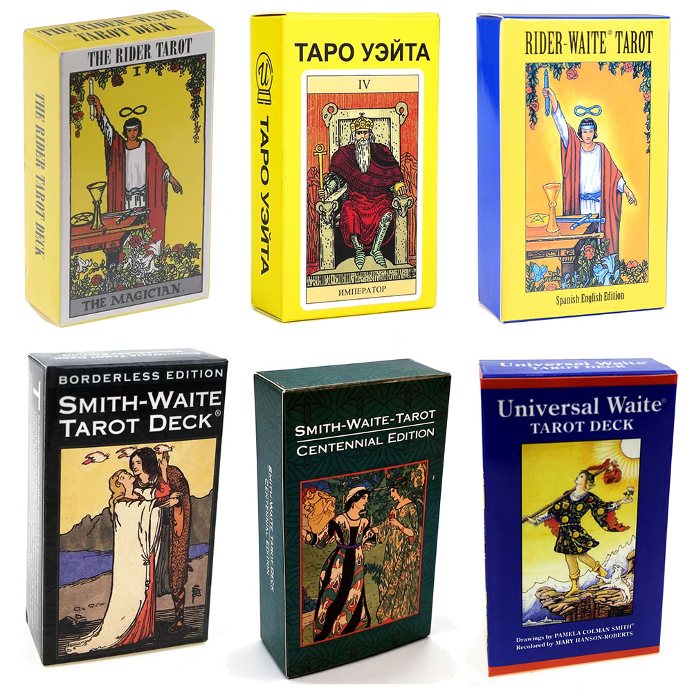 Tarot Deck With Guidebook - 라이더 웨이트 타로 카드 점술 개인용