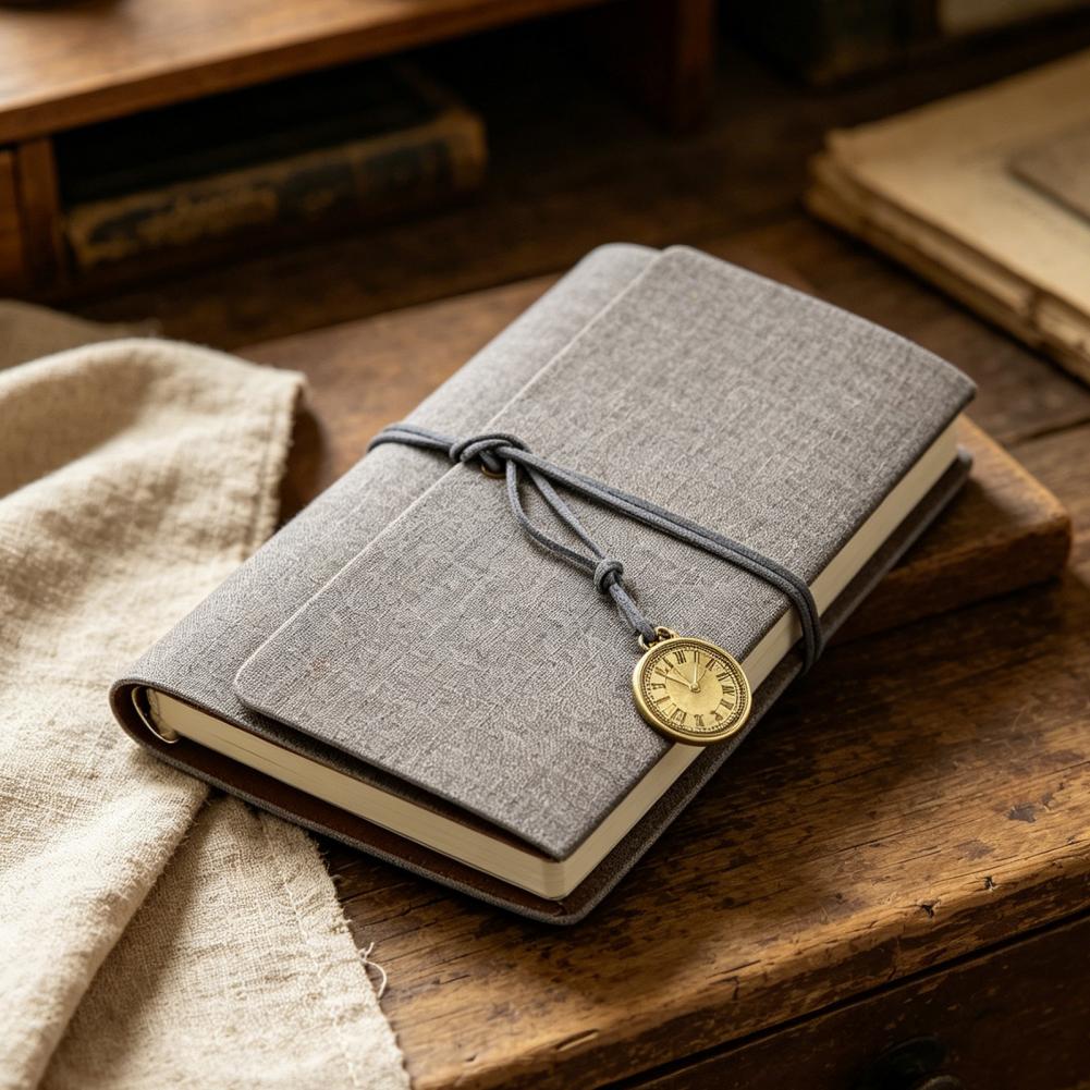 Vintage Leather Journal Notebook - 빈티지 저널 노트북 인조 가죽 필기용