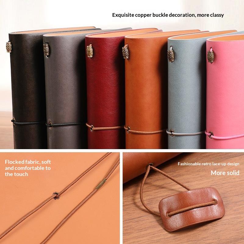리필 가능한 빈티지 PU 가죽 노트북, 부드러운 루즈리 - Vintage Leather Journal Notebook 리뷰 및 가격
