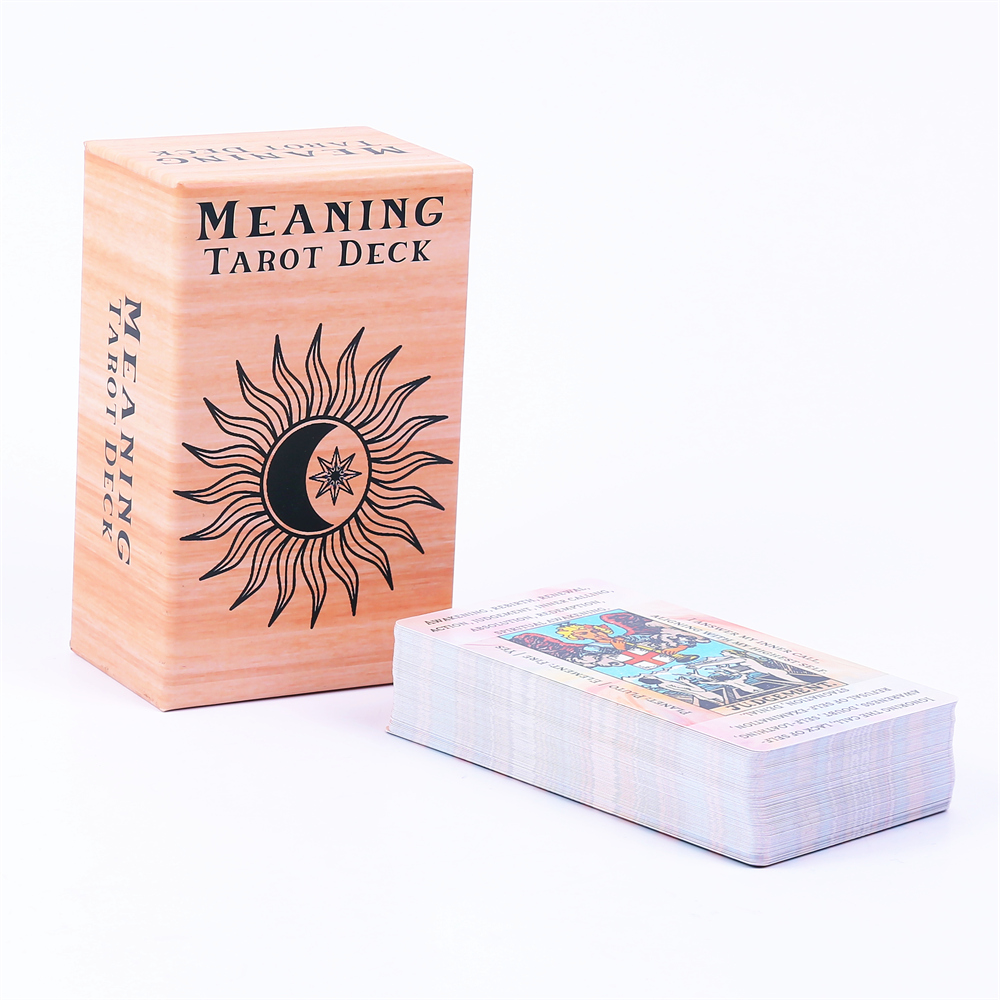 슬라이딩 리지드 선물 상자, 타로 카드, 키워드가있는  - Tarot Deck With Guidebook 리뷰 및 가격