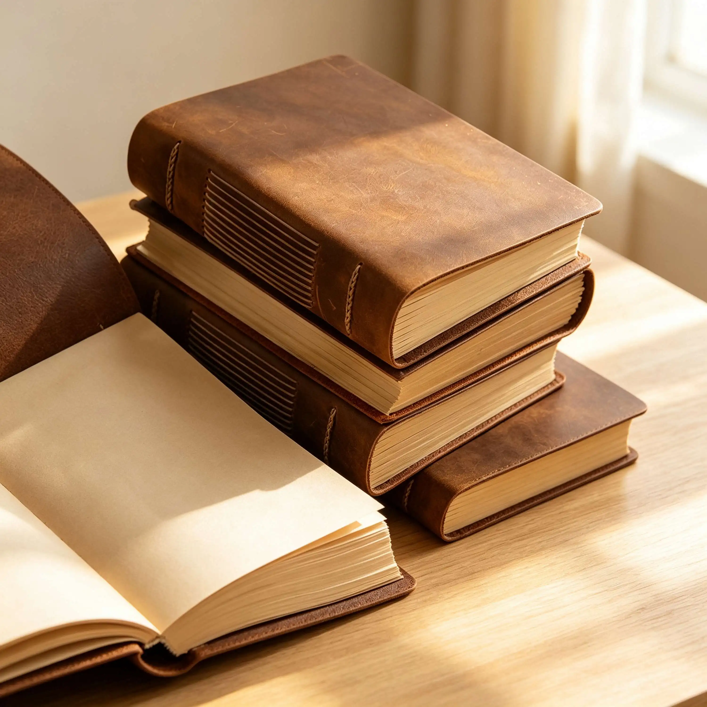 빈티지 크레이지 호스 가죽 스케치북, 200페이지, 크 - Vintage Leather Journal Notebook 리뷰 및 가격