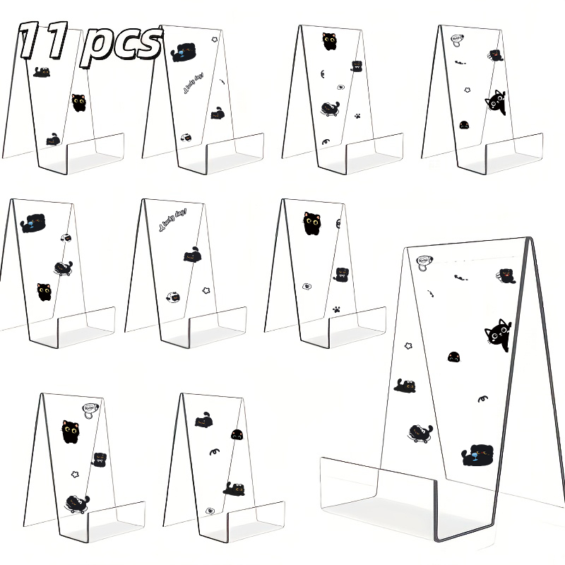11개 세트 아크릴 책 진열대, 투명 이젤형 태블릿 거 - Clear Acrylic Book Stand Holder 리뷰 및 가격