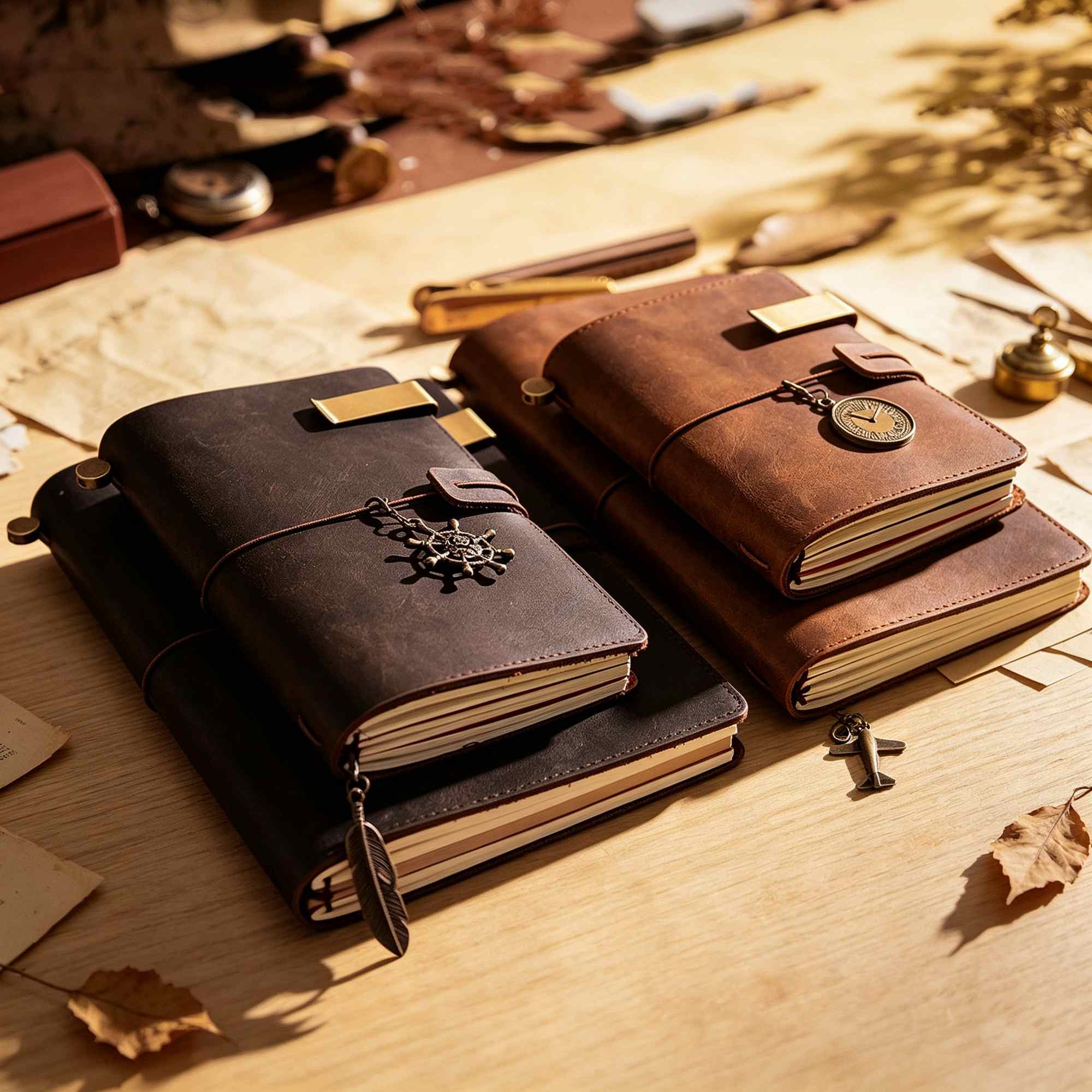 크레이지 호스 가죽 여행 일기장, 교체 가능한 다이어리 - Vintage Leather Journal Notebook 리뷰 및 가격