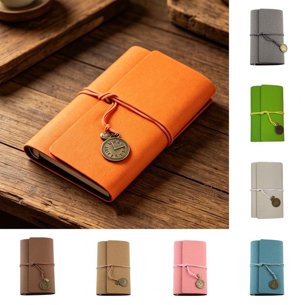 빈티지 저널 노트북 인조 가죽 필기용 저널 노트북 6링 - Vintage Leather Journal Notebook 리뷰 및 가격